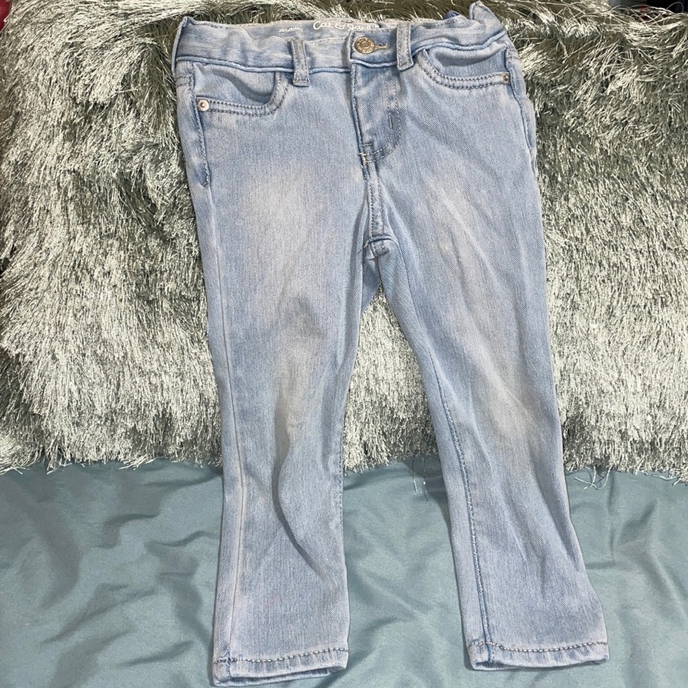 Light denim ultimate stretch jeggings